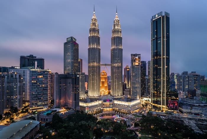 Petronas Twin Towers in Kuala Lumpur